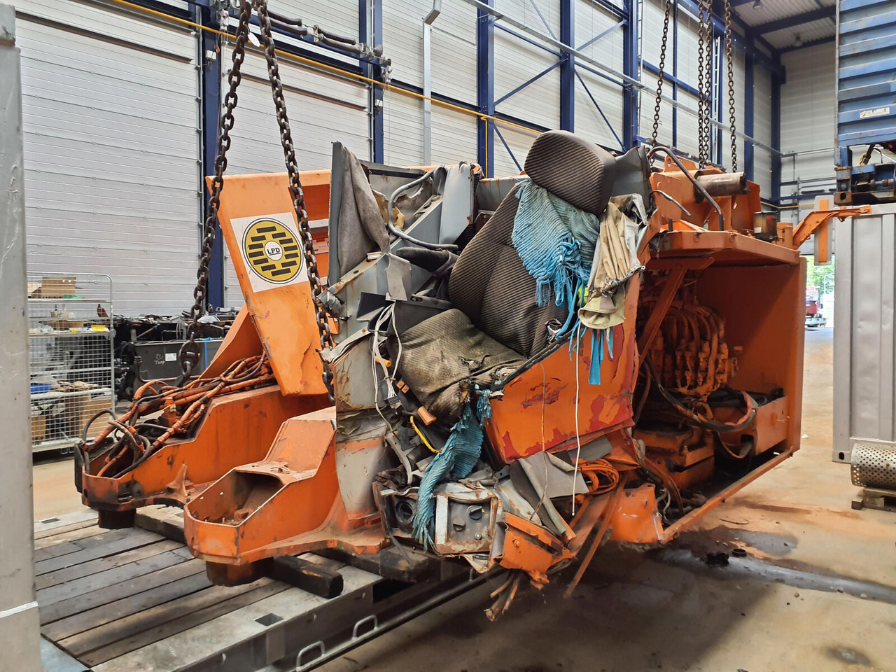 Liebherr LTM 1200/1 Upper frame - Cadru/ Şasiu pentru Automacara: Foto 1 Liebherr LTM 1200/1 Upper frame - Cadru/ Şasiu pentru Automacara: Foto 1