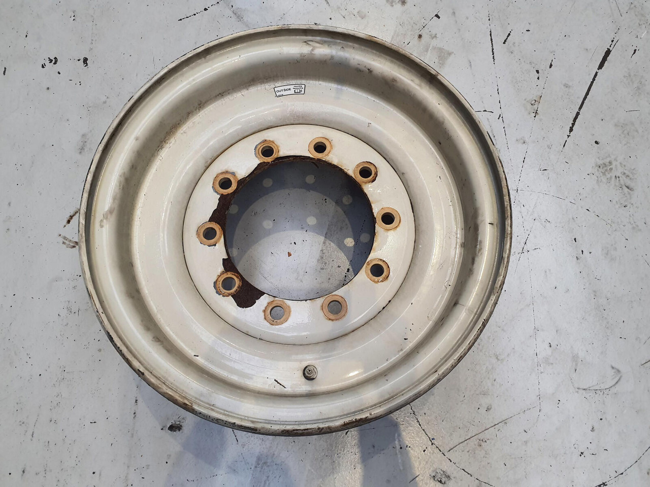 Liebherr Rim 445/95R25 10 12 1p - Jantă pentru Macara: Foto 2 Liebherr Rim 445/95R25 10 12 1p - Jantă pentru Macara: Foto 2