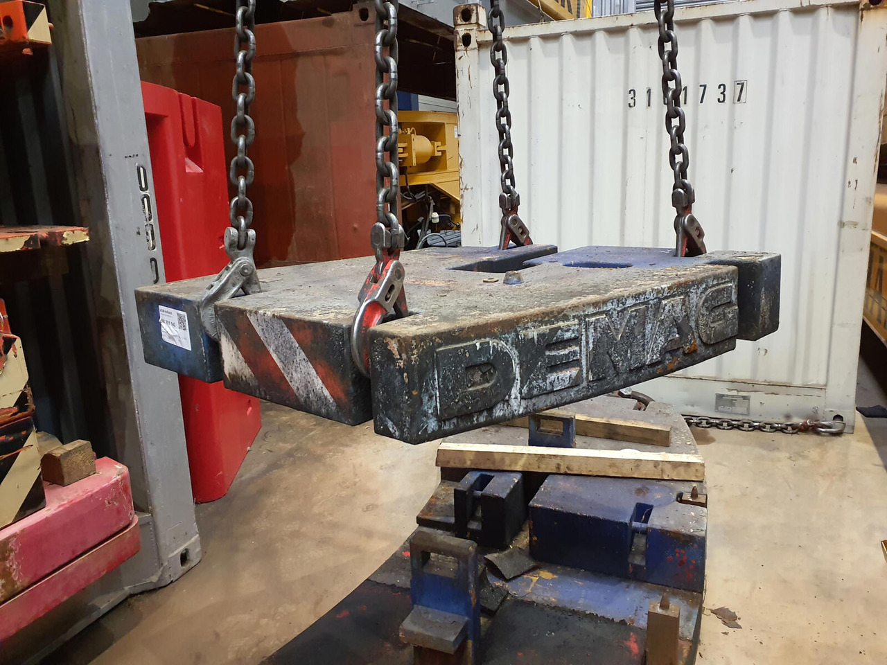 Terex AC 205 counterweight left side 1,9 ton - Contragreutate pentru Automacara: Foto 1 Terex AC 205 counterweight left side 1,9 ton - Contragreutate pentru Automacara: Foto 1