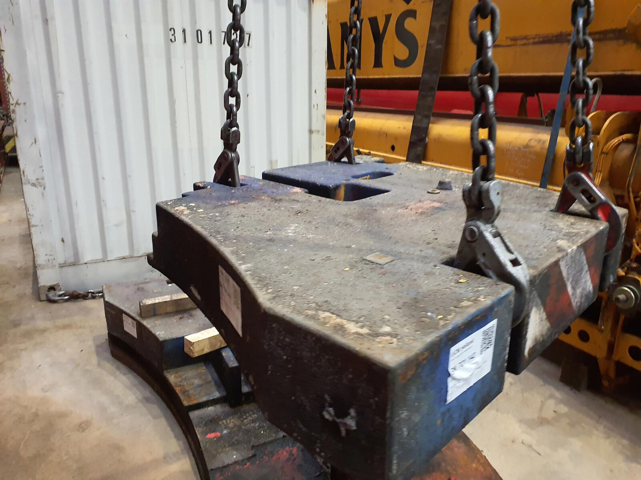 Terex AC 205 counterweight left side 1,9 ton - Contragreutate pentru Automacara: Foto 4 Terex AC 205 counterweight left side 1,9 ton - Contragreutate pentru Automacara: Foto 4