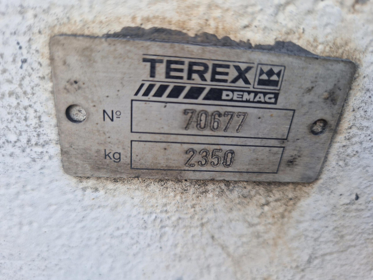 Terex AC 40 CITY counterweight 2.35T - Contragreutate pentru Automacara: Foto 5 Terex AC 40 CITY counterweight 2.35T - Contragreutate pentru Automacara: Foto 5