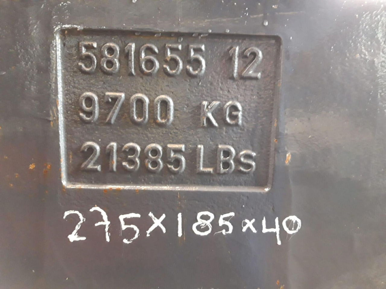 Terex Terex explorer 5600 counterweight 9,7 ton - Contragreutate pentru Automacara: Foto 5 Terex Terex explorer 5600 counterweight 9,7 ton - Contragreutate pentru Automacara: Foto 5