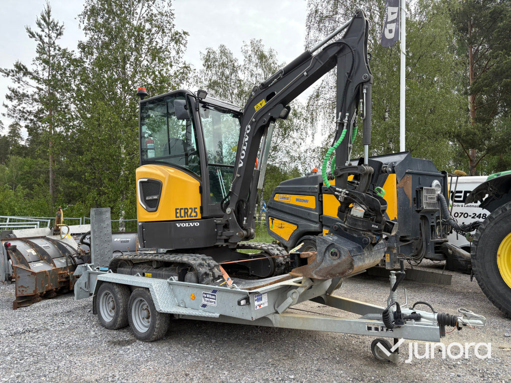 Grävmaskin Volvo ECR25D Electric - Mini excavator: Foto 2 Grävmaskin Volvo ECR25D Electric - Mini excavator: Foto 2