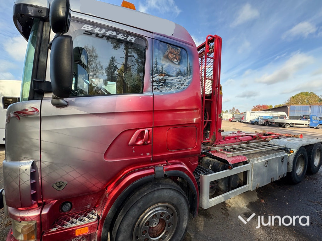 Lastbil - Scania 480 - Camion cu cârlig: Foto 4 Lastbil - Scania 480 - Camion cu cârlig: Foto 4