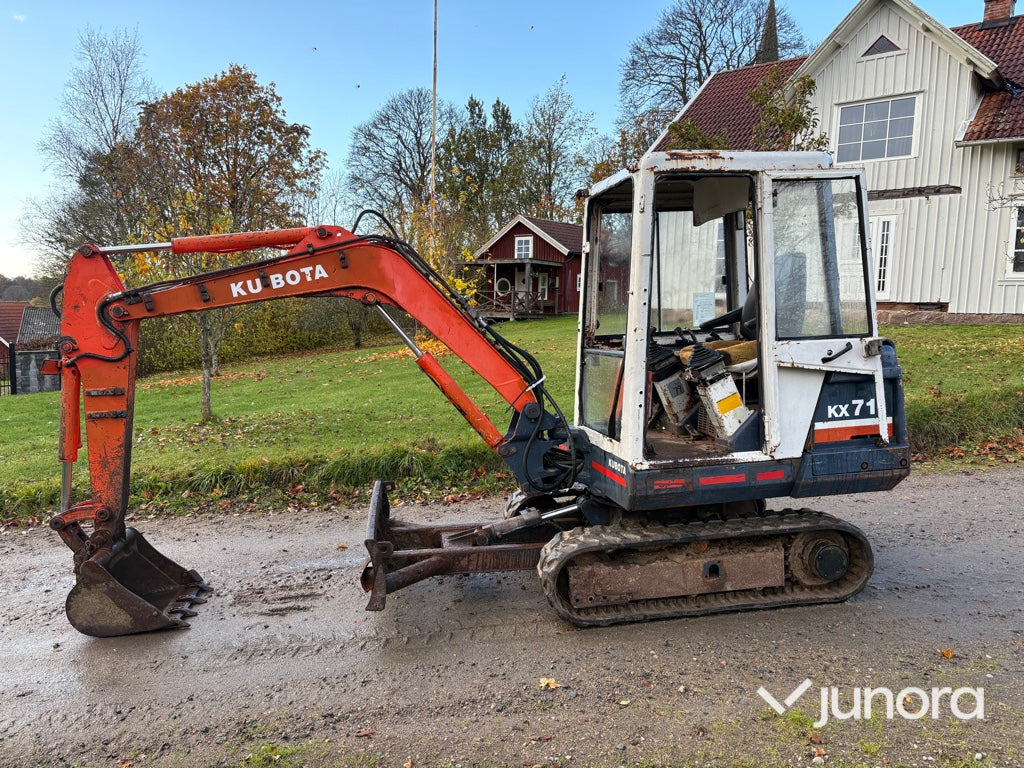 Minigrävare - Kubota, KX71 - Mini excavator: Foto 2 Minigrävare - Kubota, KX71 - Mini excavator: Foto 2