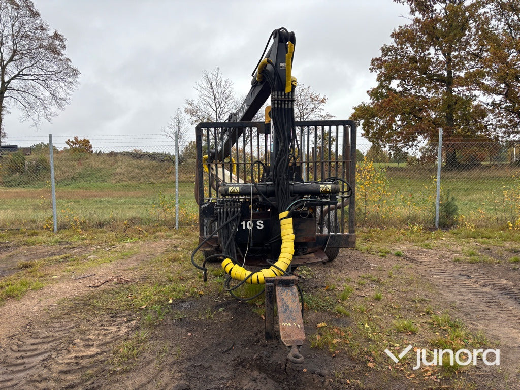 Skogsvagn - Moheda 10 ton med kran - Remorcă forestieră: Foto 2 Skogsvagn - Moheda 10 ton med kran - Remorcă forestieră: Foto 2