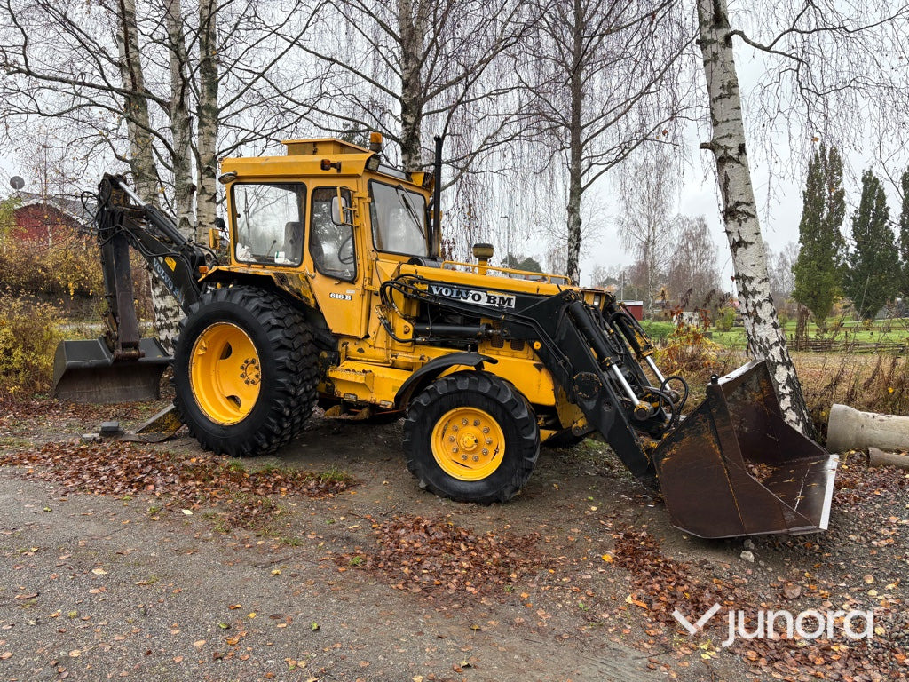 Traktorgrävare - Volvo BM, 616 B - Buldoexcavator: Foto 1 Traktorgrävare - Volvo BM, 616 B - Buldoexcavator: Foto 1