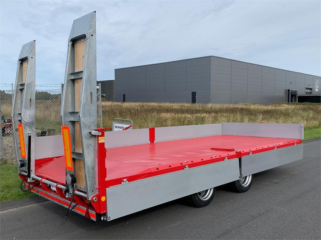 Hangler TPS-H 140 2 akslet kærre med ramper - Remorcă transport agabaritic: Foto 4 Hangler TPS-H 140 2 akslet kærre med ramper - Remorcă transport agabaritic: Foto 4