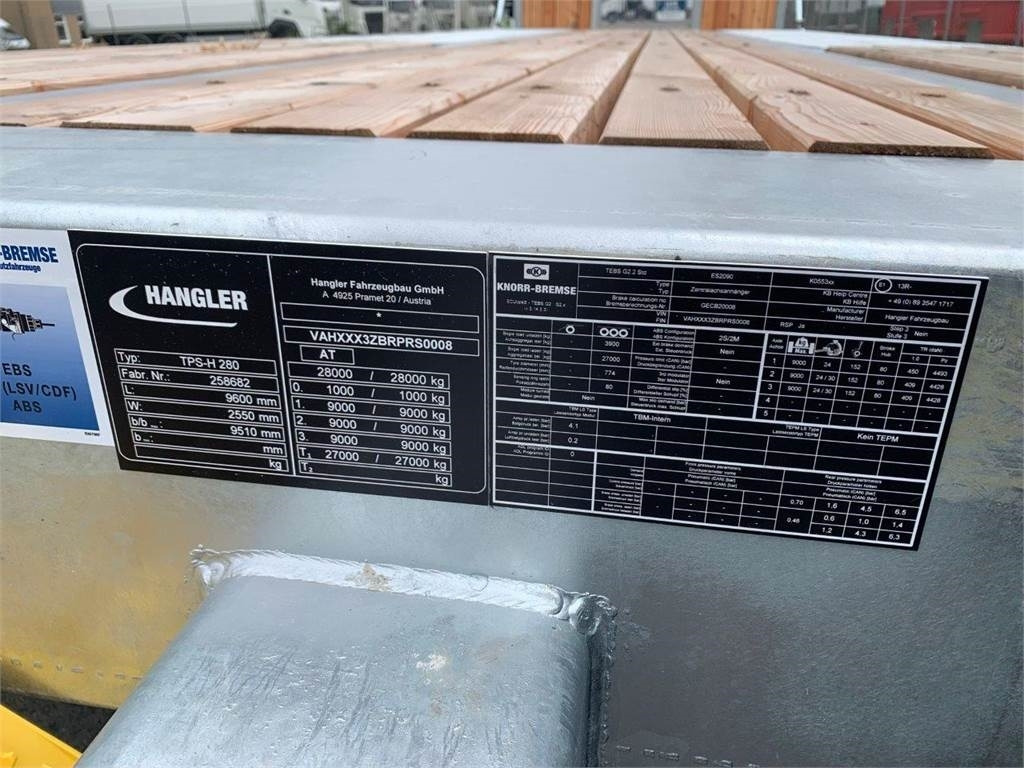 Remorcă transport agabaritic Hangler TPS-H 280 Jumbo-Z 3 akslet: Foto 17