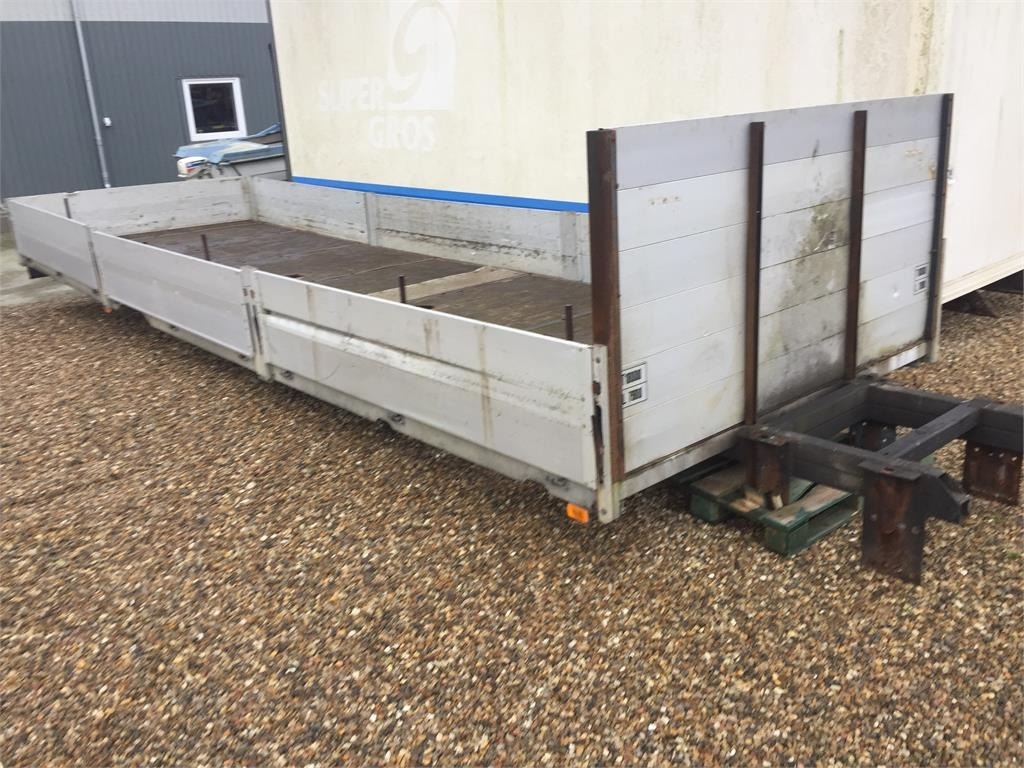 Kjeldsen Karosseri Fabrik 8,0 mtr fastlad med plad - Platformă cu obloane: Foto 1 Kjeldsen Karosseri Fabrik 8,0 mtr fastlad med plad - Platformă cu obloane: Foto 1