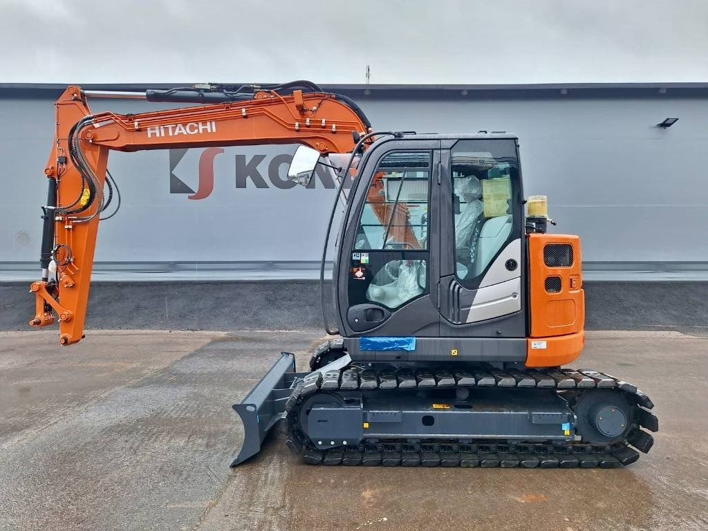 Hitachi ZX85US-6 UUSI, KÄYTTÄMÄTÖN - Mini excavator: Foto 1 Hitachi ZX85US-6 UUSI, KÄYTTÄMÄTÖN - Mini excavator: Foto 1