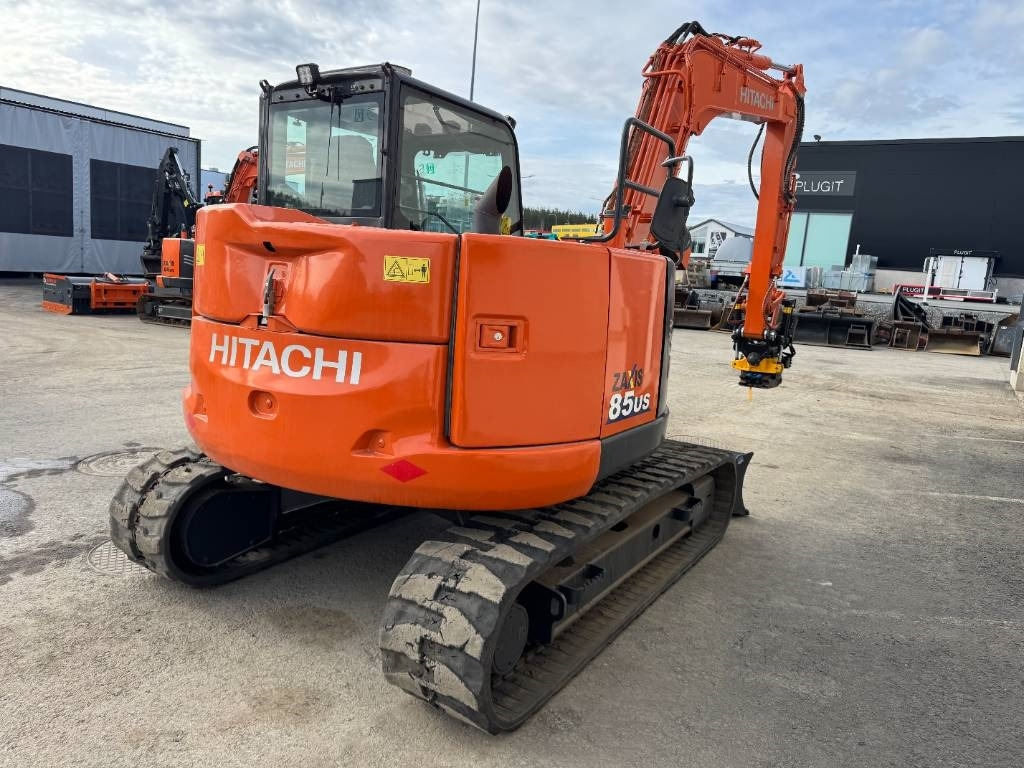Hitachi ZX85USB-6, Uudella engcon EC209 tiltillä  - Mini excavator: Foto 5 Hitachi ZX85USB-6, Uudella engcon EC209 tiltillä  - Mini excavator: Foto 5