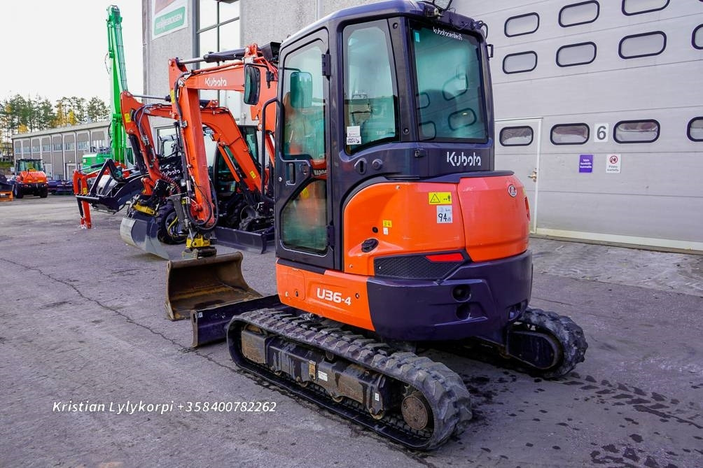 Kubota U36-4 ENGCONILLA - Mini excavator: Foto 2 Kubota U36-4 ENGCONILLA - Mini excavator: Foto 2