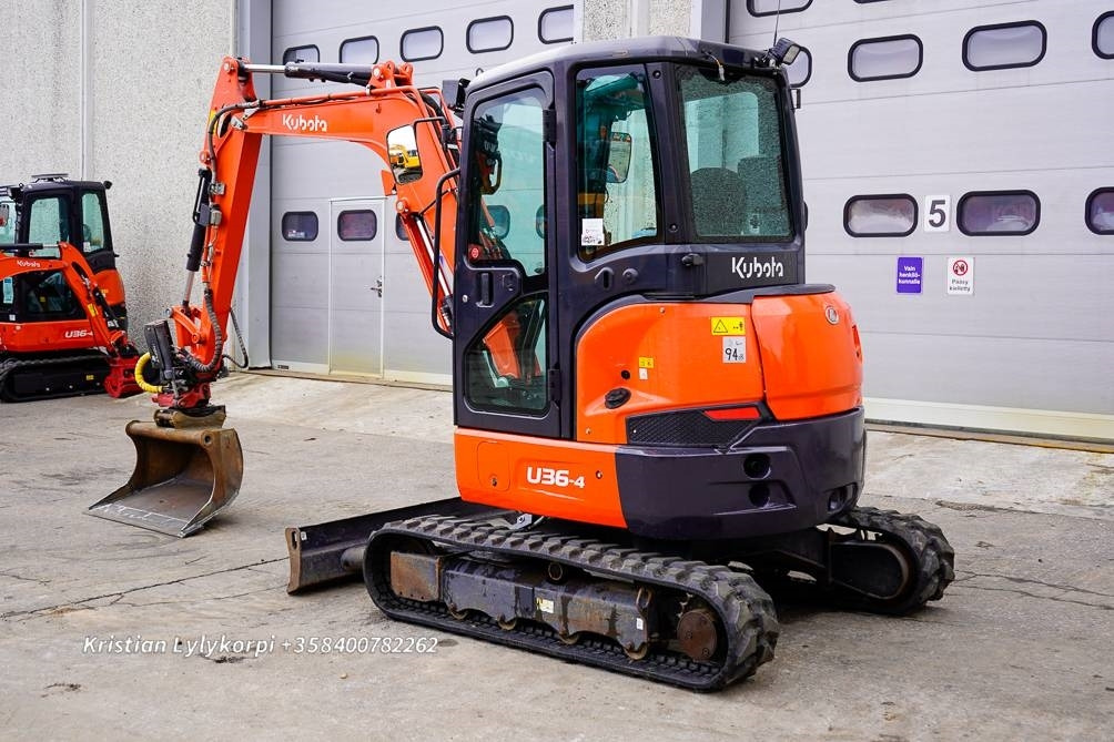Kubota U36-4 ROTOTILTILLÄ - Mini excavator: Foto 2 Kubota U36-4 ROTOTILTILLÄ - Mini excavator: Foto 2