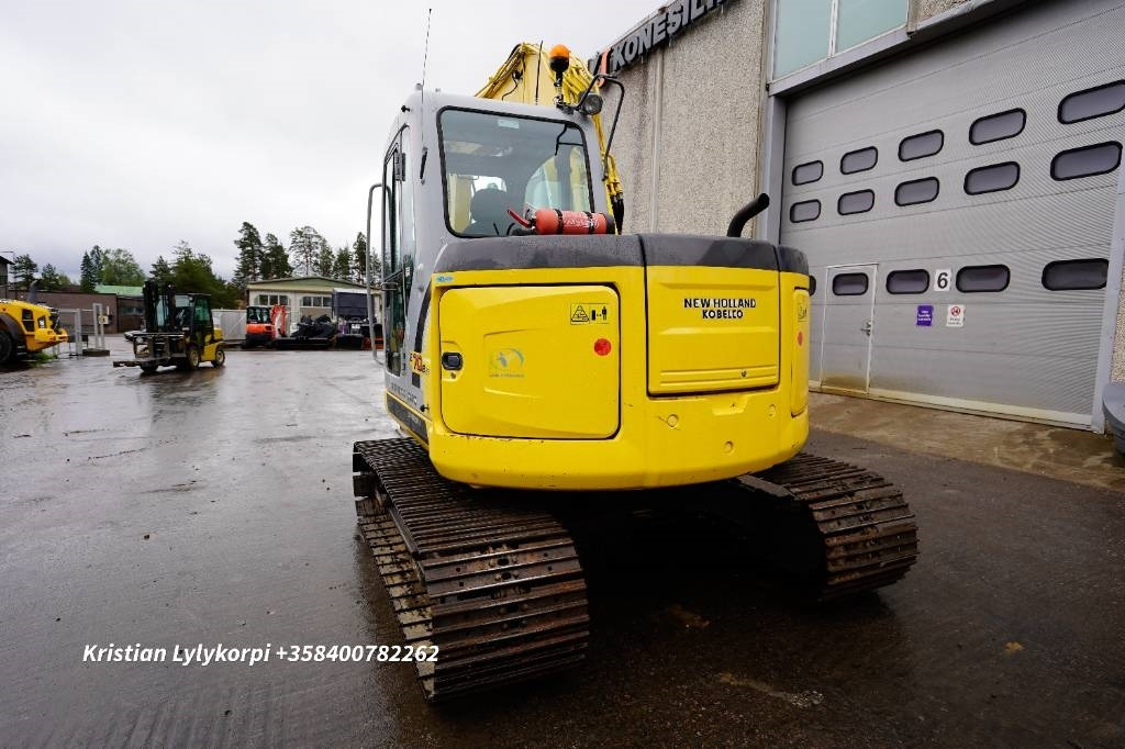 New Holland E70BSR ENGCON PIHDEILLÄ - Mini excavator: Foto 4 New Holland E70BSR ENGCON PIHDEILLÄ - Mini excavator: Foto 4