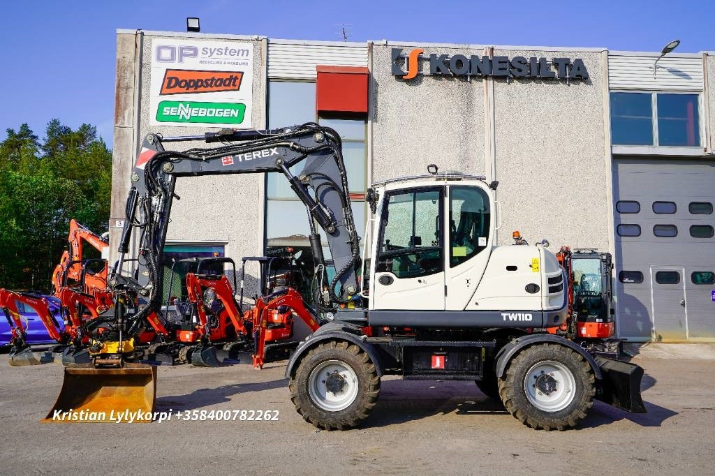 Terex TW110 ENGCON JA KAUHAT - Excavator pe roţi: Foto 1 Terex TW110 ENGCON JA KAUHAT - Excavator pe roţi: Foto 1