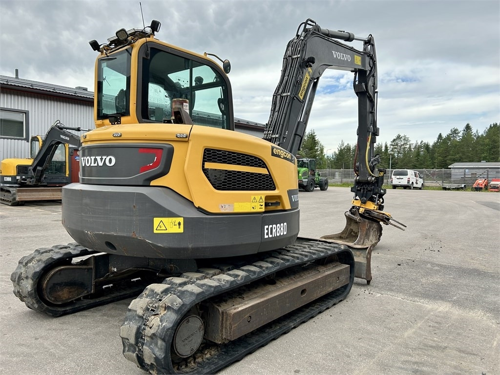 Volvo ECR88D + TYÖLAITTEET - Mini excavator: Foto 4 Volvo ECR88D + TYÖLAITTEET - Mini excavator: Foto 4
