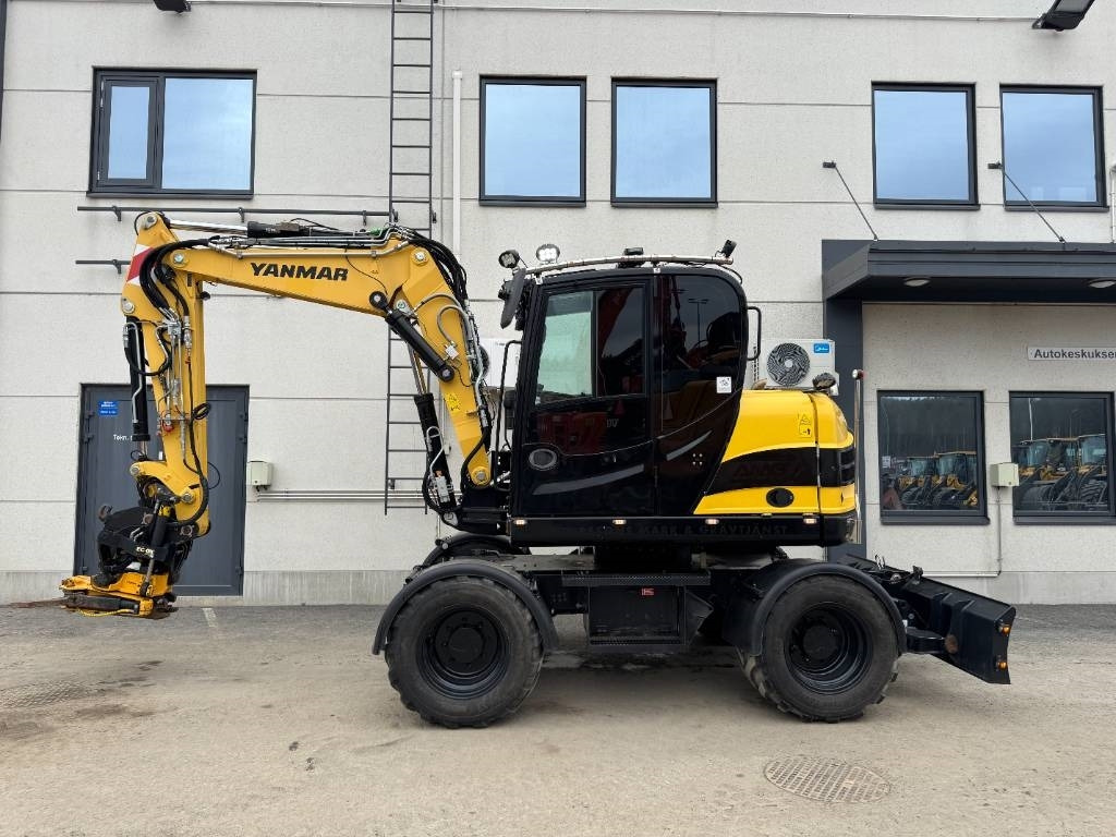 Yanmar B95W HUIPPUVARUSTEET - Excavator pe roţi: Foto 2 Yanmar B95W HUIPPUVARUSTEET - Excavator pe roţi: Foto 2