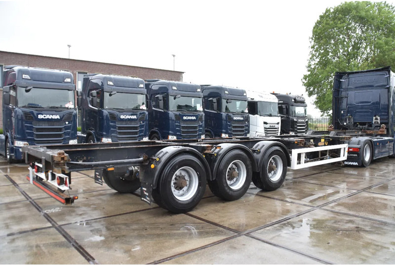 Krone SDC 27 - BPW AXLES - DRUM BRAKES - - Semiremorcă transport containere/ Swap body: Foto 2 Krone SDC 27 - BPW AXLES - DRUM BRAKES - - Semiremorcă transport containere/ Swap body: Foto 2