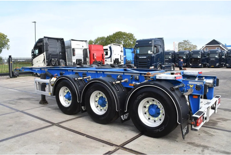 LAG O-3-CC - 20FT SWAP - ADR FL - ALCOA - BPW AXLES - DISC BRAKES - EMPTY WEIGHT 3080 KG!! - Semiremorcă transport containere/ Swap body: Foto 3 LAG O-3-CC - 20FT SWAP - ADR FL - ALCOA - BPW AXLES - DISC BRAKES - EMPTY WEIGHT 3080 KG!! - Semiremorcă transport containere/ Swap body: Foto 3