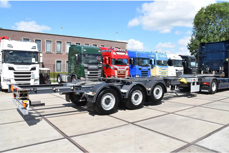 Renders HASTRAILER FCC - ALL CONNECTIONS - LIFT AXLE - 2 x EXTENDABLE - SAF AXLES - DISC BRAKES - EXCELLENT CONDITION - - Semiremorcă transport containere/ Swap body: Foto 3 Renders HASTRAILER FCC - ALL CONNECTIONS - LIFT AXLE - 2 x EXTENDABLE - SAF AXLES - DISC BRAKES - EXCELLENT CONDITION - - Semiremorcă transport containere/ Swap body: Foto 3