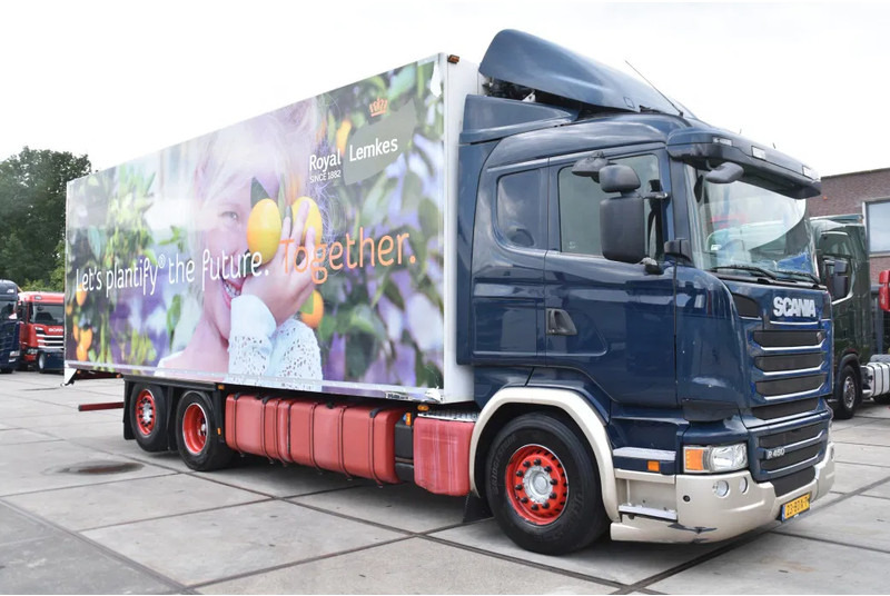 Scania R450 HL 6x2 + THERMO KING TS-300 - RETARDER - WHEELBASE: 510 CM - AIRCO - - Camion frigider: Foto 1 Scania R450 HL 6x2 + THERMO KING TS-300 - RETARDER - WHEELBASE: 510 CM - AIRCO - - Camion frigider: Foto 1