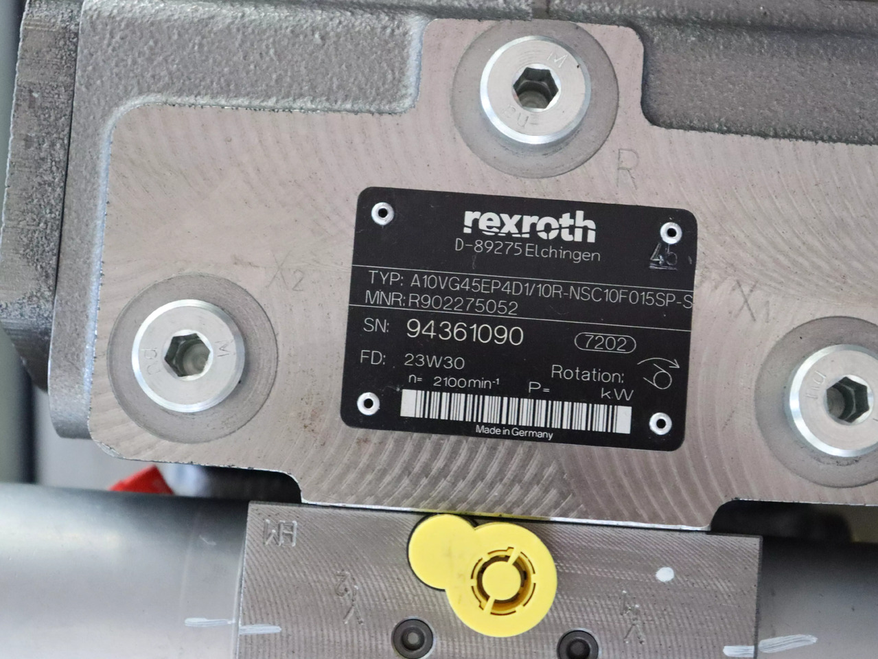 REXROTH A10VG45EP3D1/10R-NSC10F015SP-S - Pompa hidraulica pentru Stivuitor: Foto 4 REXROTH A10VG45EP3D1/10R-NSC10F015SP-S - Pompa hidraulica pentru Stivuitor: Foto 4