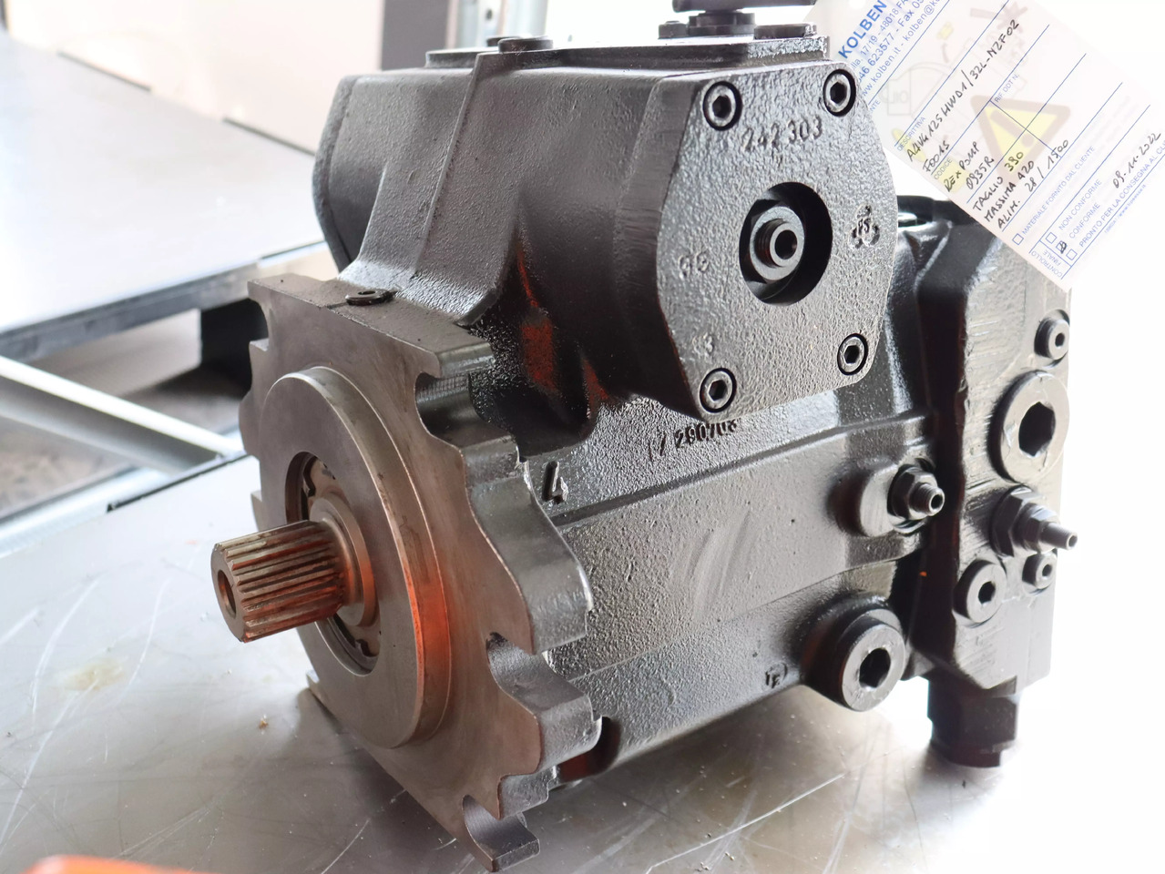 REXROTH A4VG125HWD1/32L-NZF02F001S - Pompa hidraulica pentru Stivuitor: Foto 1 REXROTH A4VG125HWD1/32L-NZF02F001S - Pompa hidraulica pentru Stivuitor: Foto 1