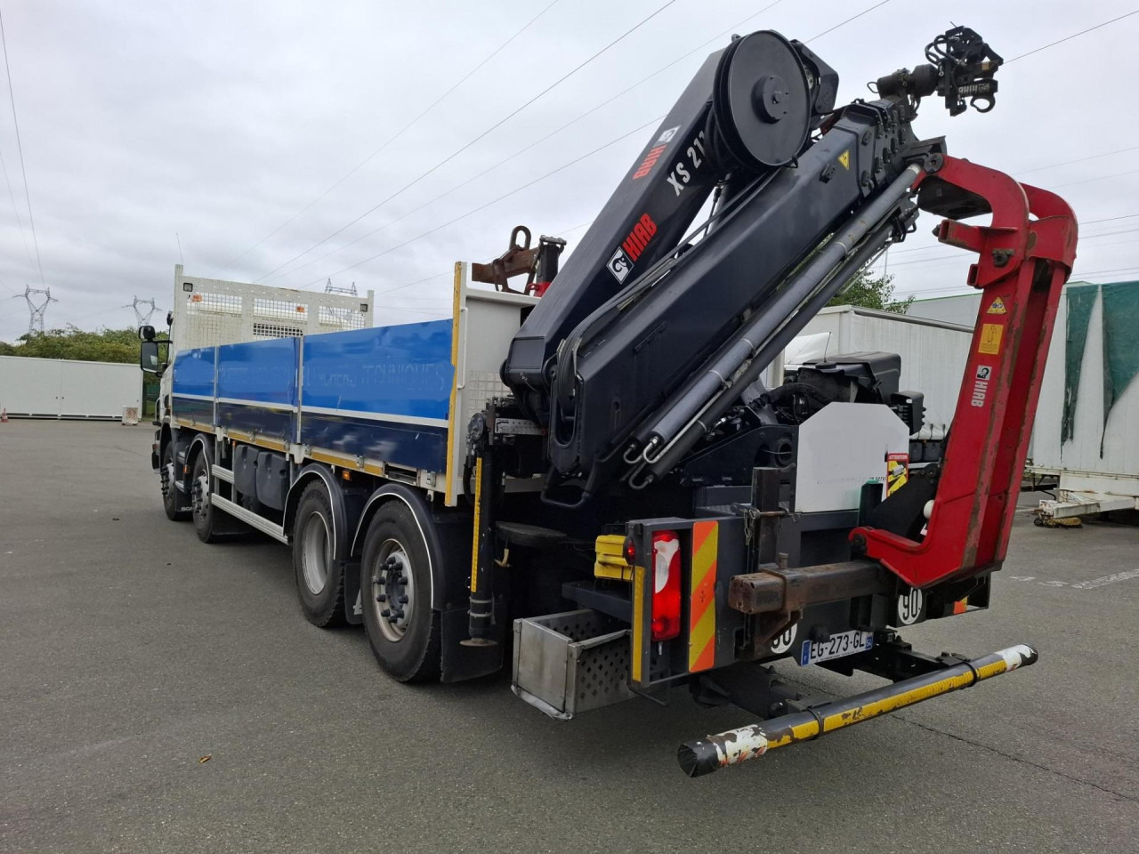 SCANIA SCANIA P41 8/2*6 Plat +Grue 21TM - Camion şasiu: Foto 4 SCANIA SCANIA P41 8/2*6 Plat +Grue 21TM - Camion şasiu: Foto 4
