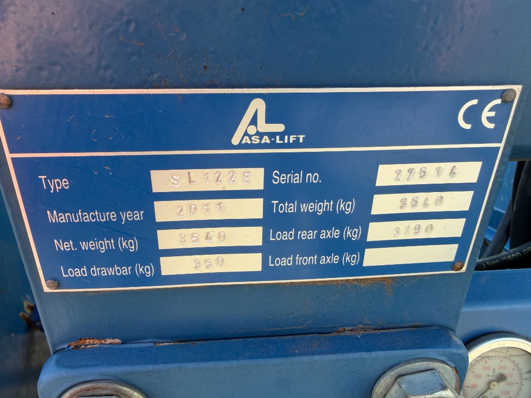 ASA-Lift SL-122 ES - Maşină pentru prelucrarea solului: Foto 2 ASA-Lift SL-122 ES - Maşină pentru prelucrarea solului: Foto 2