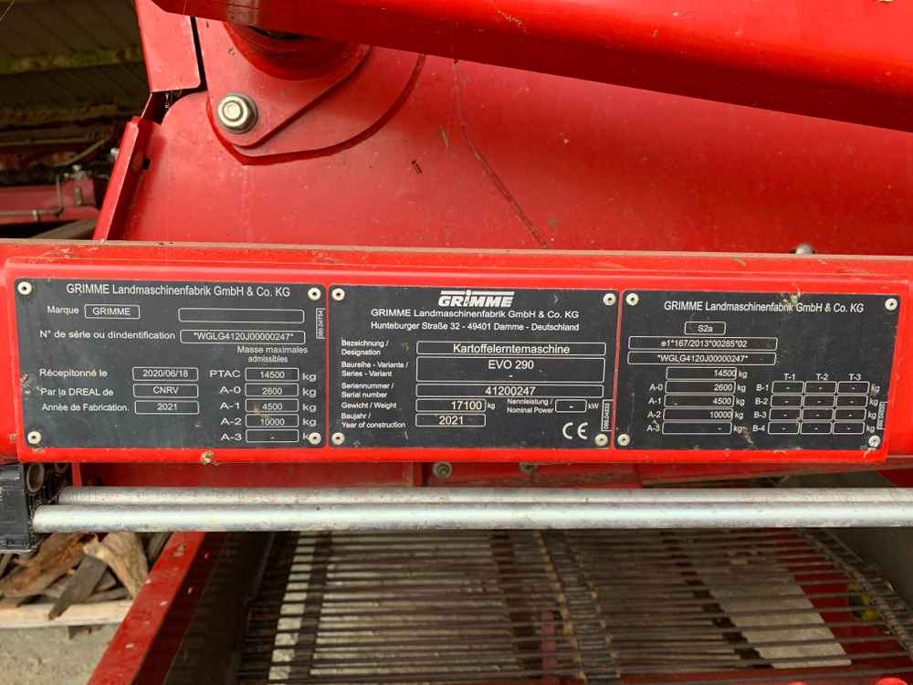 Grimme EVO 290 Airsep - Combină agricola: Foto 2 Grimme EVO 290 Airsep - Combină agricola: Foto 2