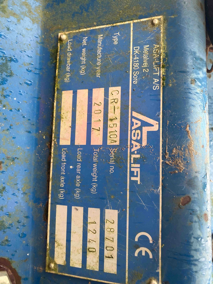 ASA-Lift CR-1510A - Combina de recoltat struguri: Foto 3 ASA-Lift CR-1510A - Combina de recoltat struguri: Foto 3