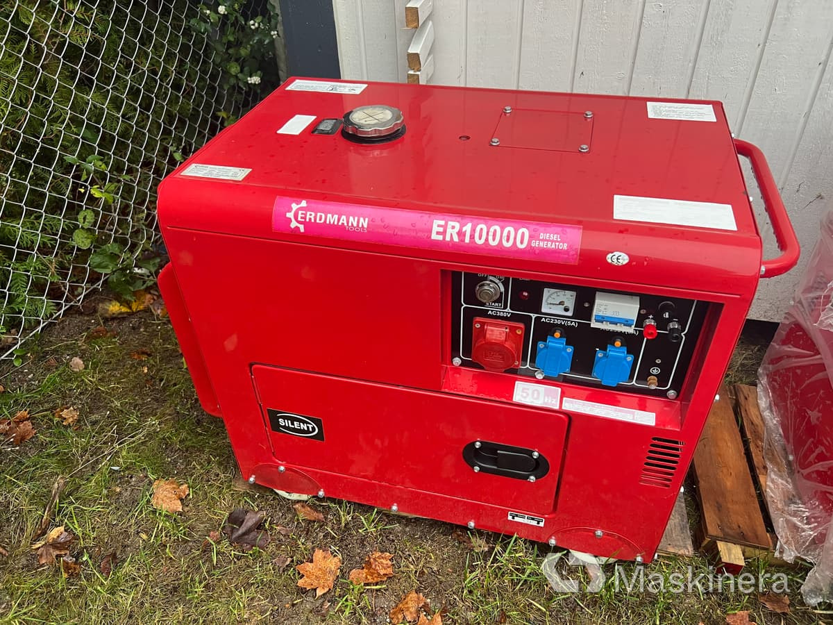 Elverk Erdmann ER10000 - Generator electric: Foto 1 Elverk Erdmann ER10000 - Generator electric: Foto 1
