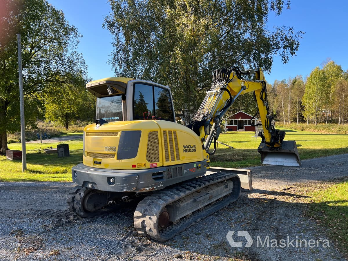 Grävmaskin Wacker Neuson ET90 - Excavator pe şenile: Foto 5 Grävmaskin Wacker Neuson ET90 - Excavator pe şenile: Foto 5