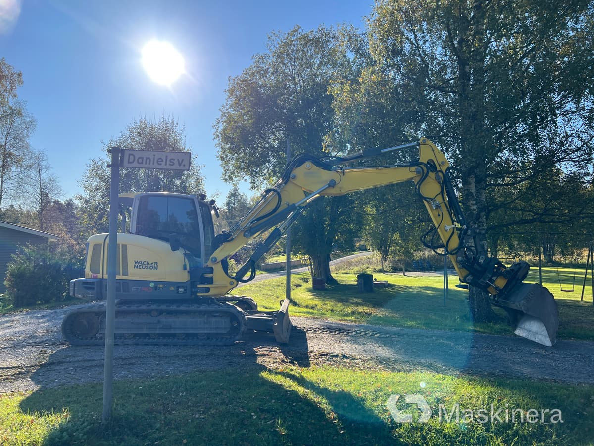 Grävmaskin Wacker Neuson ET90 - Excavator pe şenile: Foto 4 Grävmaskin Wacker Neuson ET90 - Excavator pe şenile: Foto 4