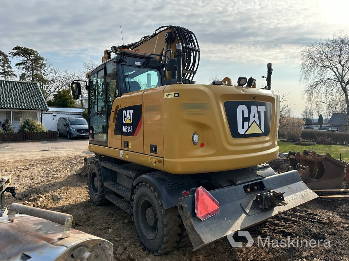 Hjulgrävare Cat M314F + redskap/vagn/grävsystem - Excavator pe şenile: Foto 4 Hjulgrävare Cat M314F + redskap/vagn/grävsystem - Excavator pe şenile: Foto 4