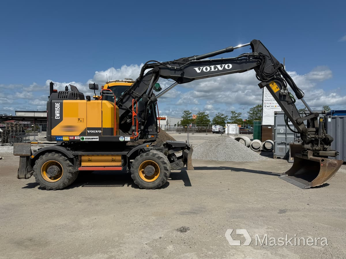 Hjulgrävare Volvo EWR150E - Excavator pe şenile: Foto 2 Hjulgrävare Volvo EWR150E - Excavator pe şenile: Foto 2