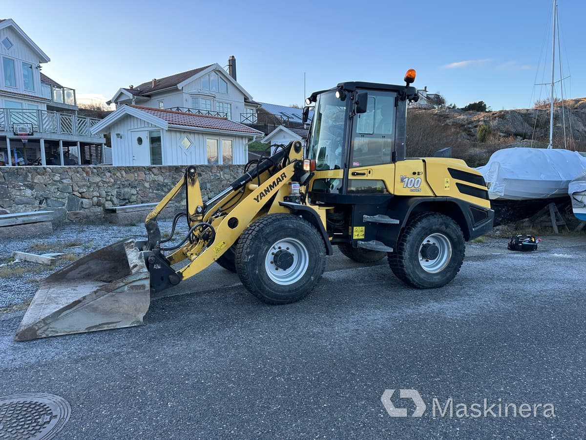 Hjullastare Yanmar V100 - Încărcător frontal pe pneuri: Foto 2 Hjullastare Yanmar V100 - Încărcător frontal pe pneuri: Foto 2