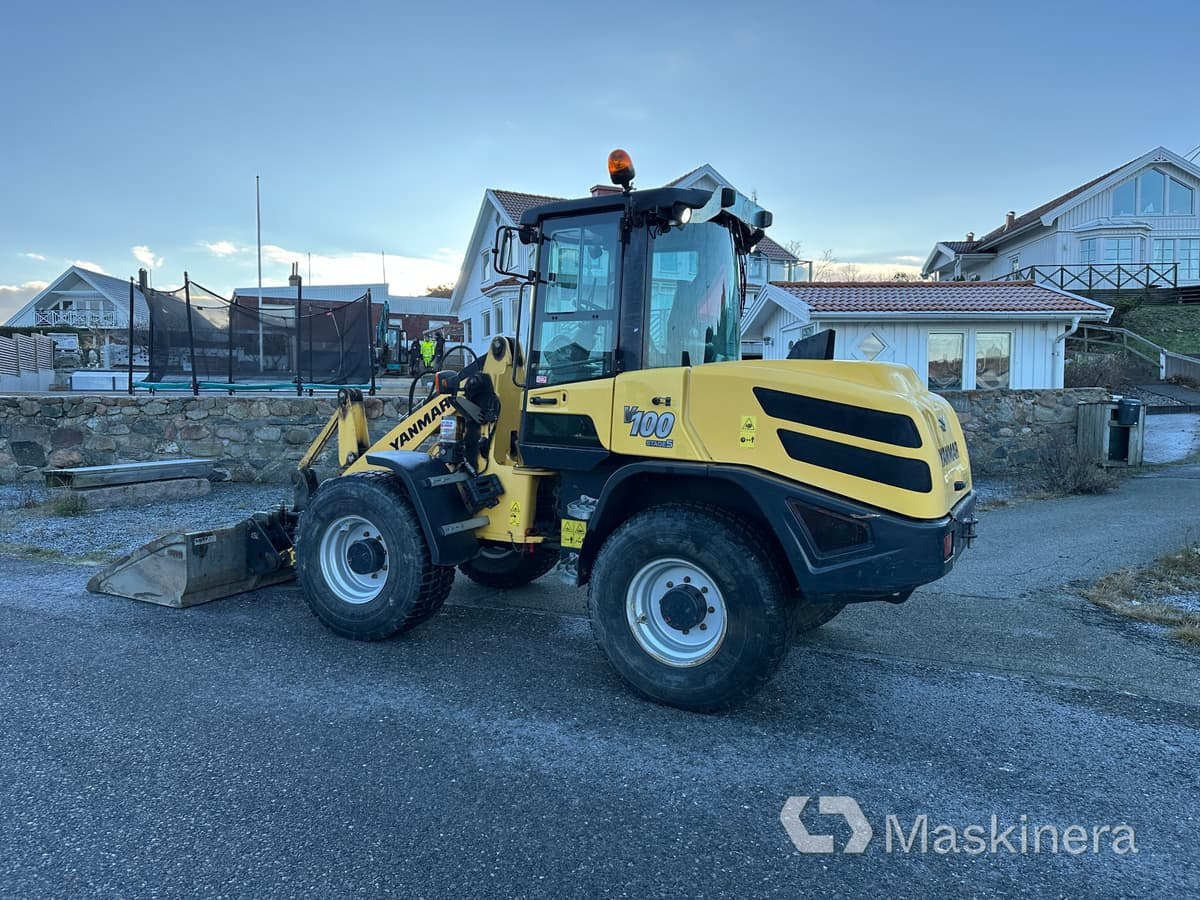 Hjullastare Yanmar V100 - Încărcător frontal pe pneuri: Foto 4 Hjullastare Yanmar V100 - Încărcător frontal pe pneuri: Foto 4