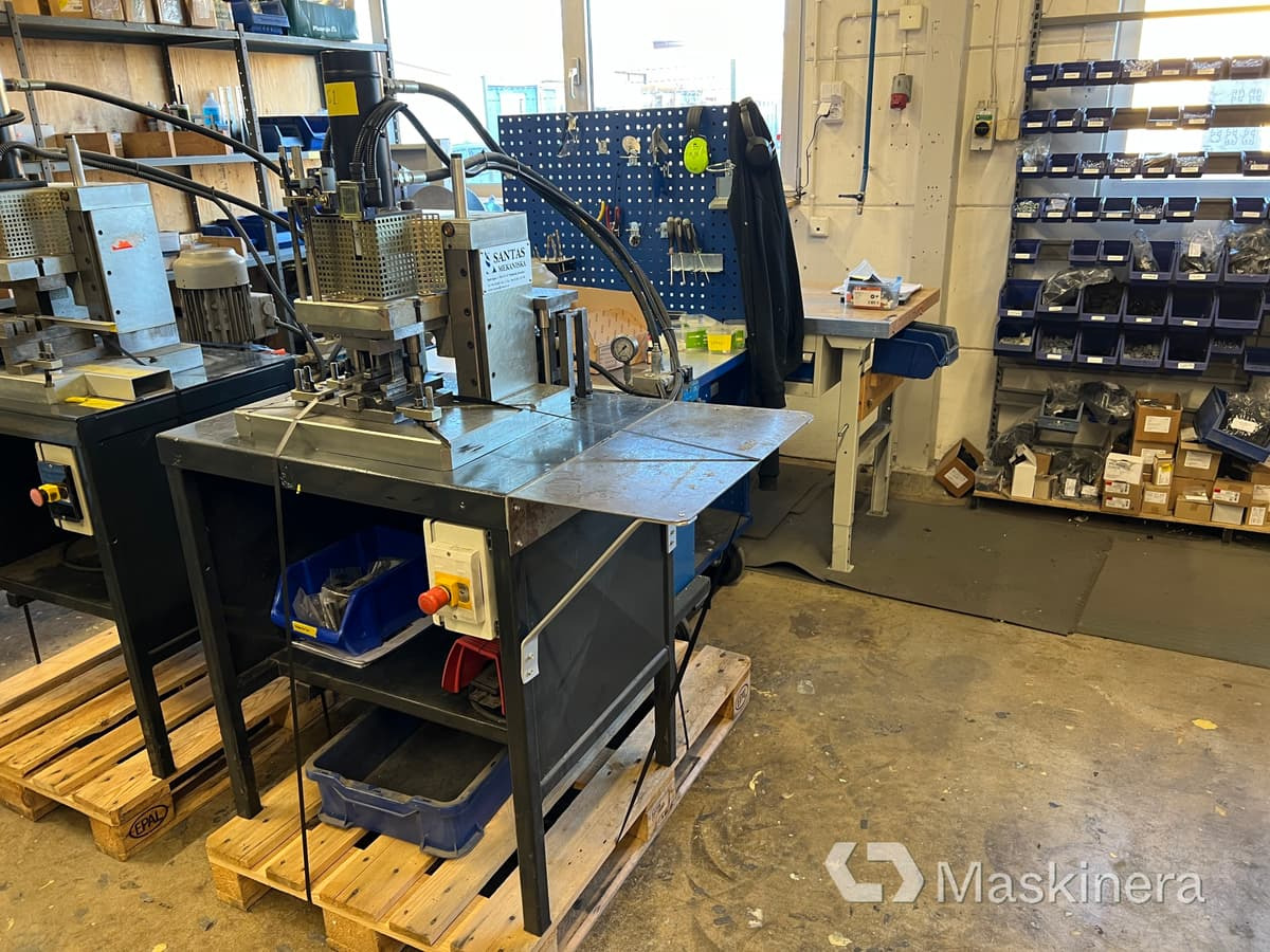 Hydraulisk press Santas Mekaniska DS88 - Abkant: Foto 2 Hydraulisk press Santas Mekaniska DS88 - Abkant: Foto 2