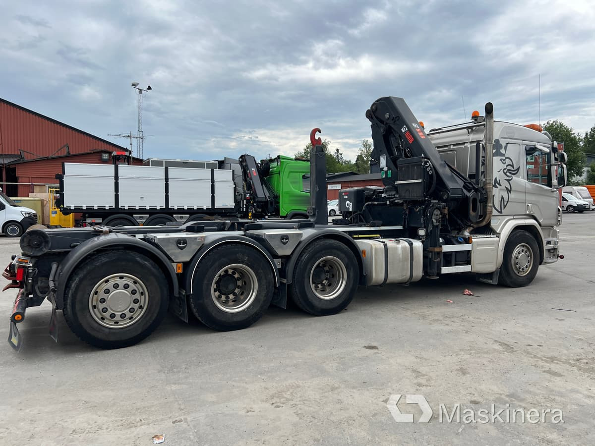 Kranväxlare Scania P410 8x4 - Camion cu cârlig, Camion cu macara: Foto 5 Kranväxlare Scania P410 8x4 - Camion cu cârlig, Camion cu macara: Foto 5