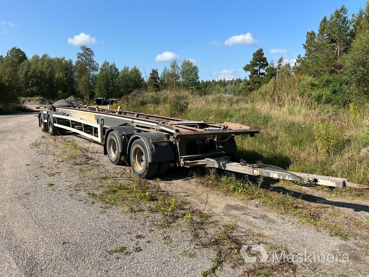 Lastväxlarsläp Cmt PT 12-20 - Remorcă abroll/ Skiploader: Foto 1 Lastväxlarsläp Cmt PT 12-20 - Remorcă abroll/ Skiploader: Foto 1