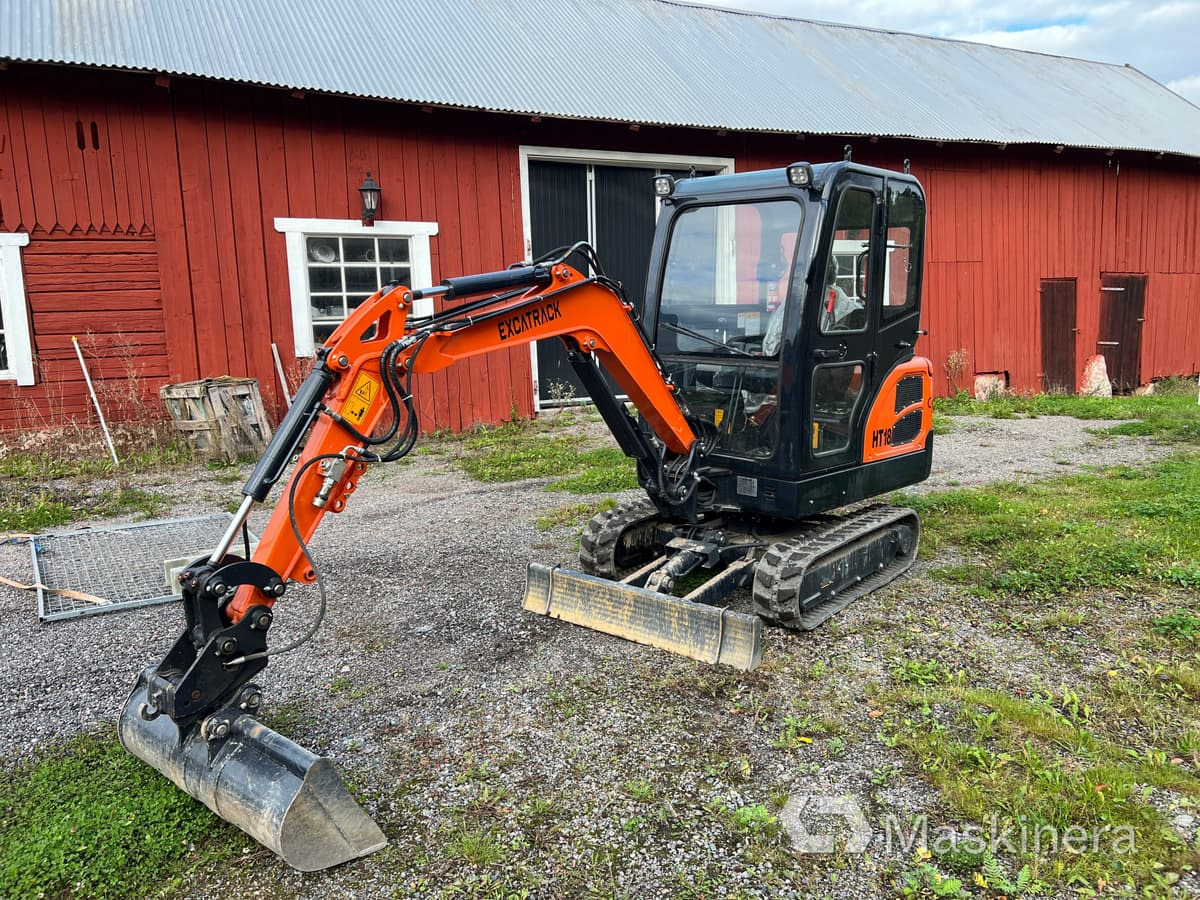 Minigrävare Excatrack HT18 - Excavator pe şenile: Foto 1 Minigrävare Excatrack HT18 - Excavator pe şenile: Foto 1