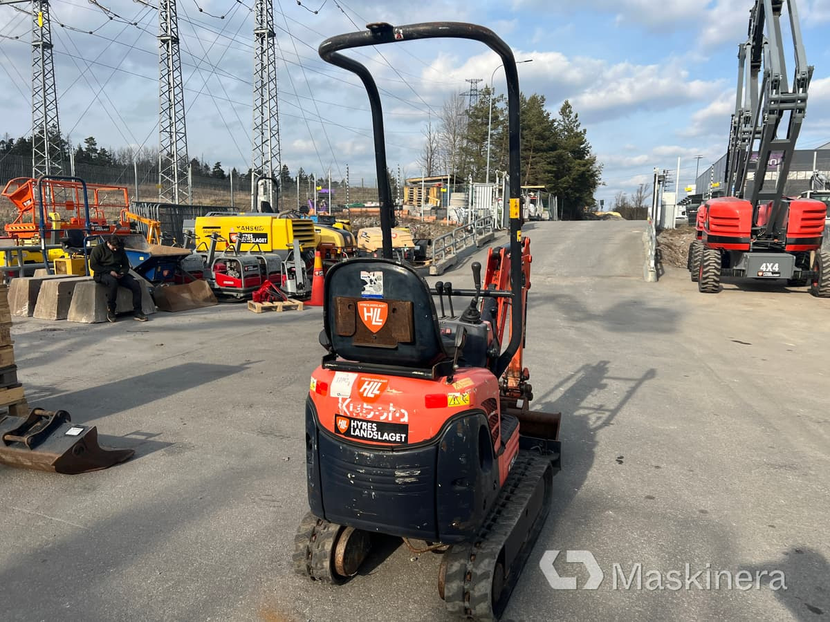 Minigrävare Kubota K008-3 - Excavator pe şenile: Foto 5 Minigrävare Kubota K008-3 - Excavator pe şenile: Foto 5
