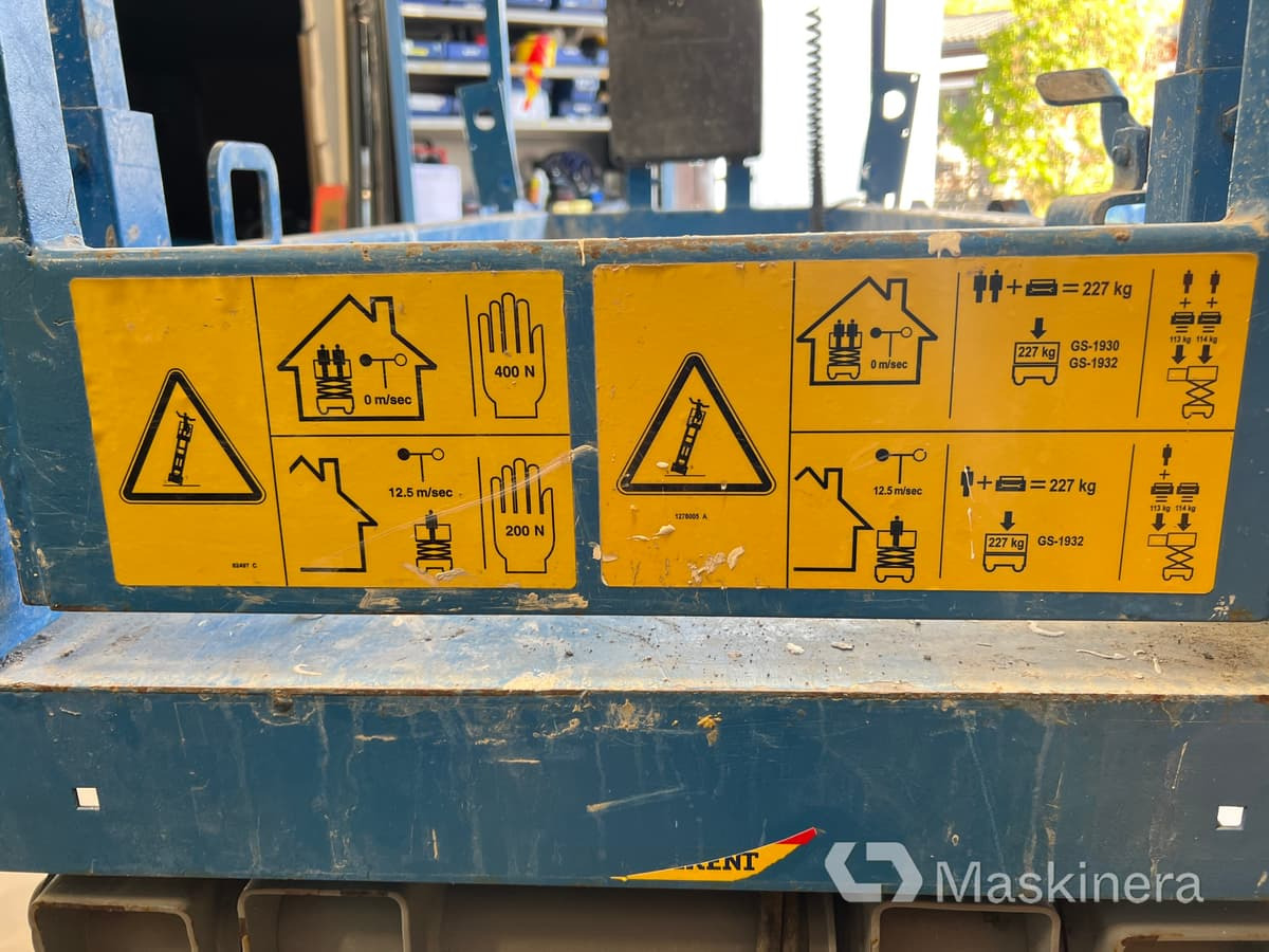 Platforma foarfeca Saxlift Genie GS-1932: Foto 17 Platforma foarfeca Saxlift Genie GS-1932: Foto 17