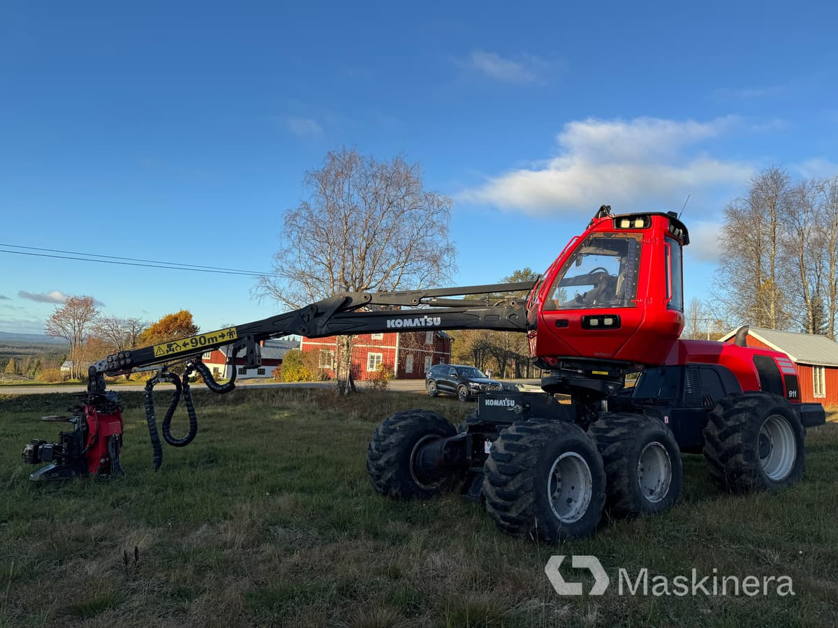 Skördare Komatsu XH 911 CX-6 - Harvester: Foto 1 Skördare Komatsu XH 911 CX-6 - Harvester: Foto 1