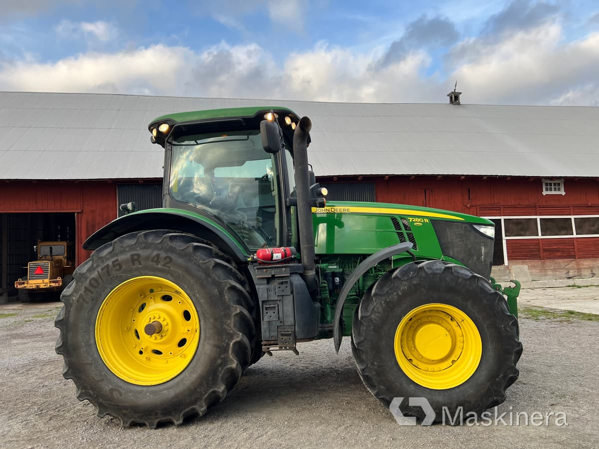 Traktor John Deere 7280R med dubbelmontage & GPS - Tractor agricol: Foto 4 Traktor John Deere 7280R med dubbelmontage & GPS - Tractor agricol: Foto 4