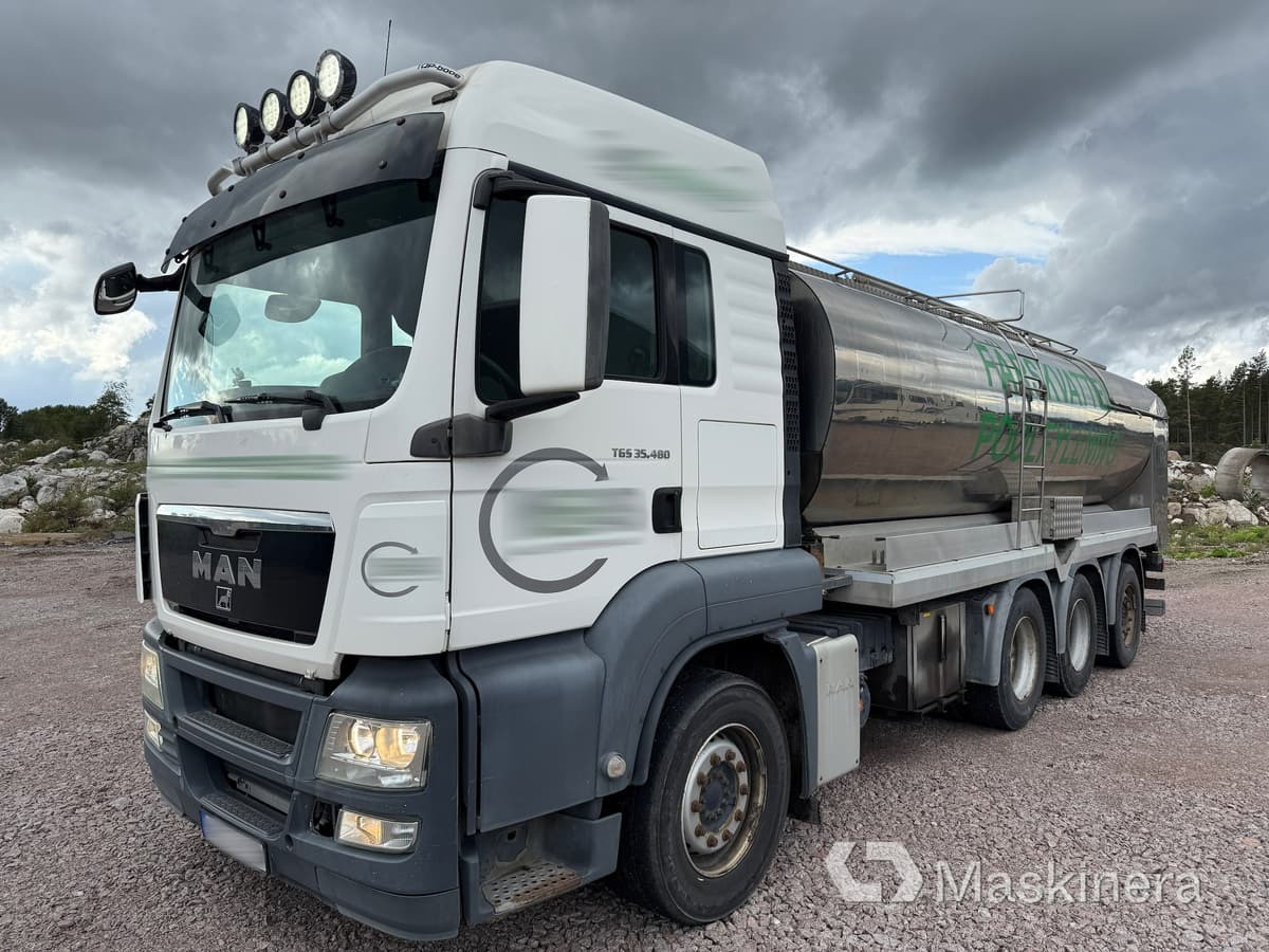 Vatten/Tankbil Man TGS 35.480 8X4-4 BL - Camion cisternă: Foto 1 Vatten/Tankbil Man TGS 35.480 8X4-4 BL - Camion cisternă: Foto 1