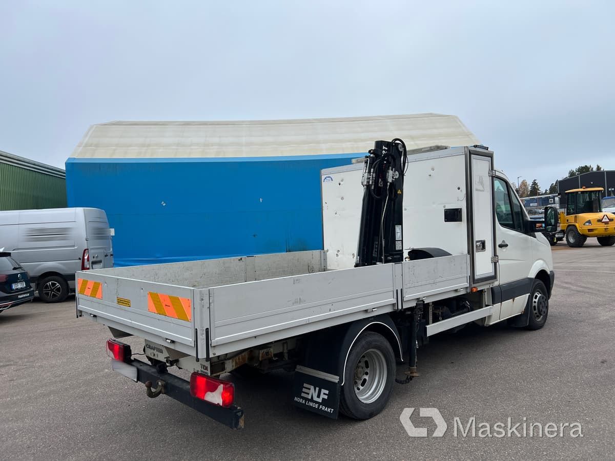 Volkswagen Crafter 50 2.5 TDI Kranbil med flak Volkswagen Crafter - Dubă: Foto 5 Volkswagen Crafter 50 2.5 TDI Kranbil med flak Volkswagen Crafter - Dubă: Foto 5