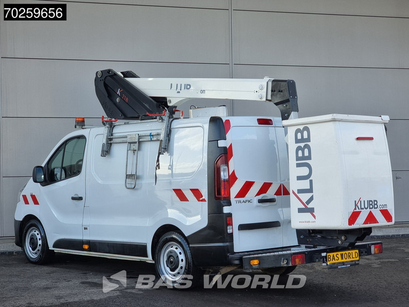 Renault Trafic 145pk Hoogwerker 11,4meter Werkhoogte LED Airco Cruise Werkplaatsinrichting Euro6 Nacelle Arbeitsbühne Klubb K21B Hubarbeitsbühn - Autoutilitară: Foto 5 Renault Trafic 145pk Hoogwerker 11,4meter Werkhoogte LED Airco Cruise Werkplaatsinrichting Euro6 Nacelle Arbeitsbühne Klubb K21B Hubarbeitsbühn - Autoutilitară: Foto 5